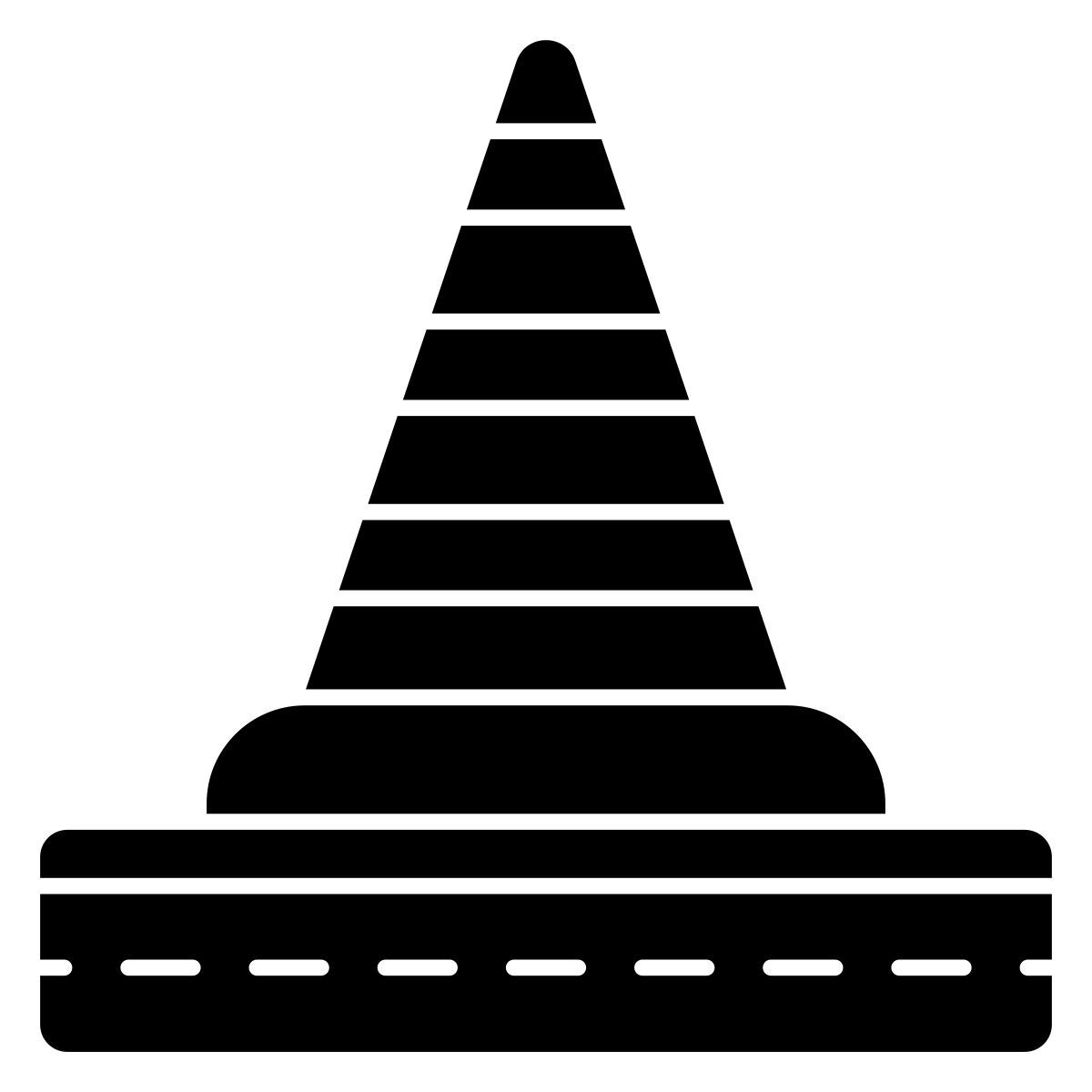 construction cone icon