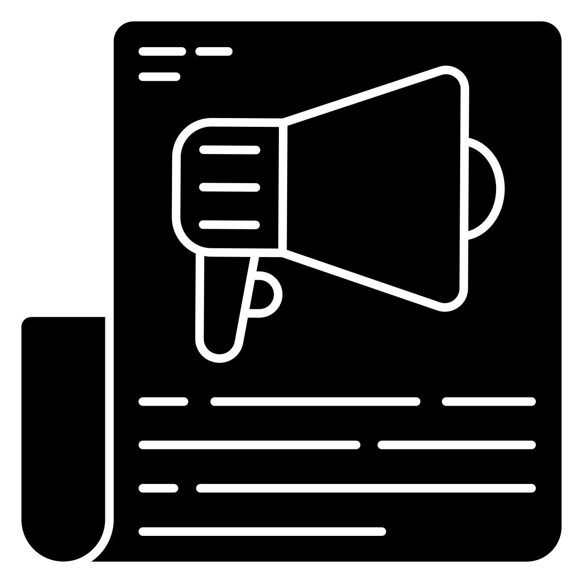 content marketing icon