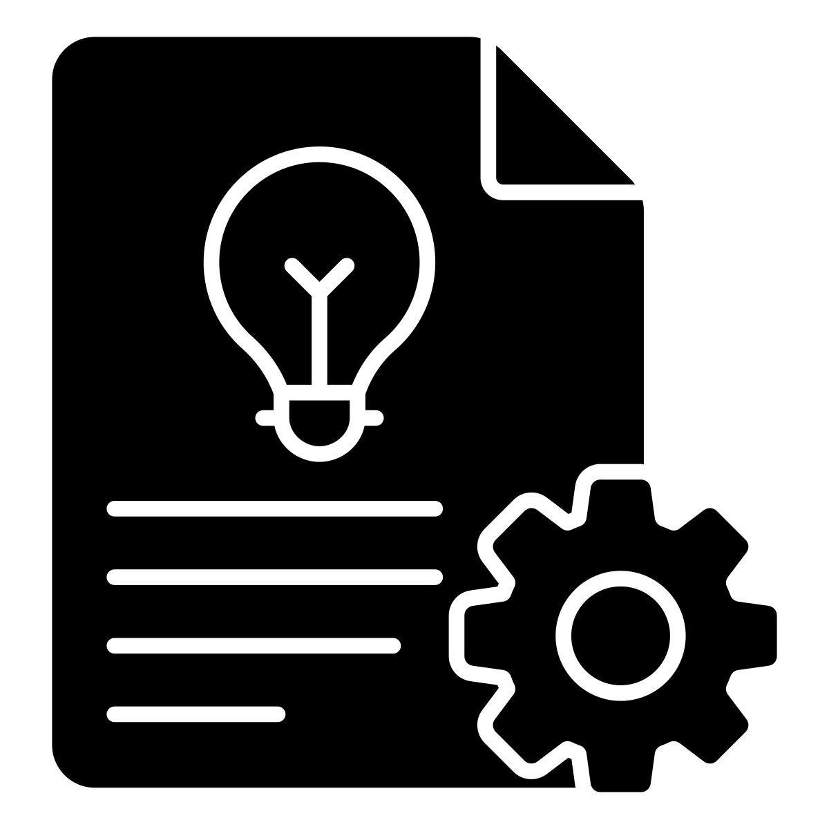 creative file setting icon