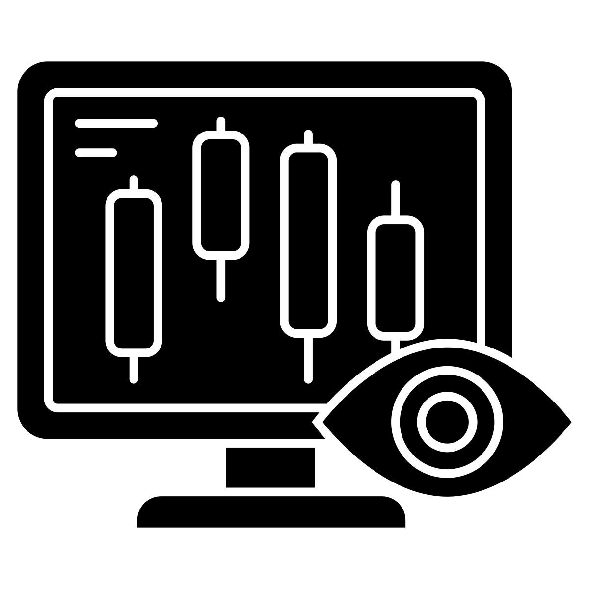 monitoreo de datos icon