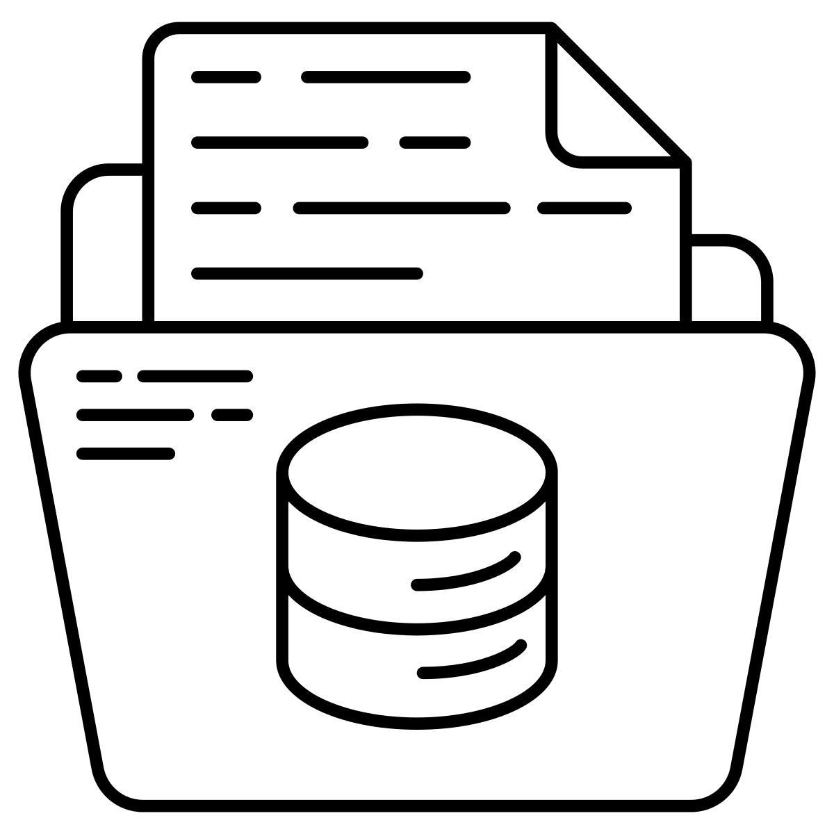 datenbankordner icon