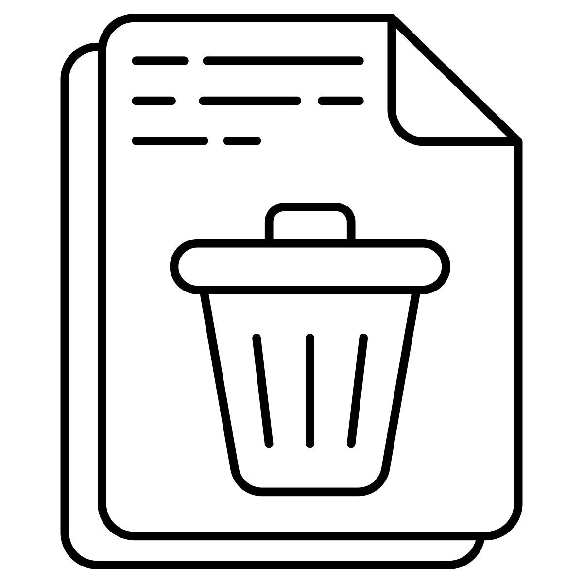 delete file icon