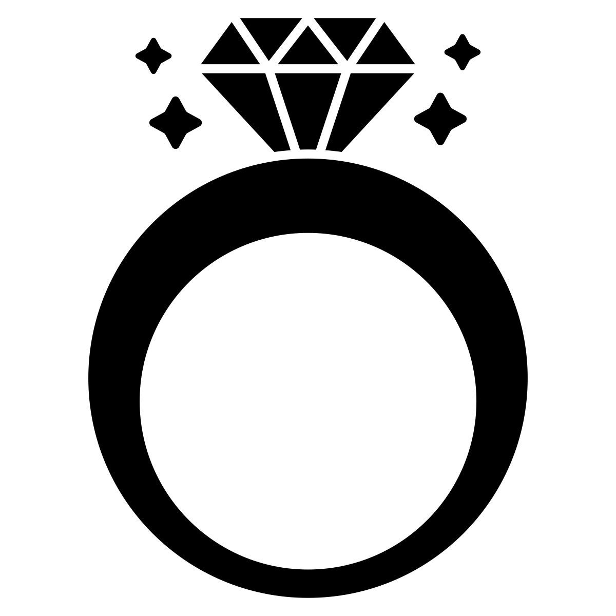 diamond ring icon