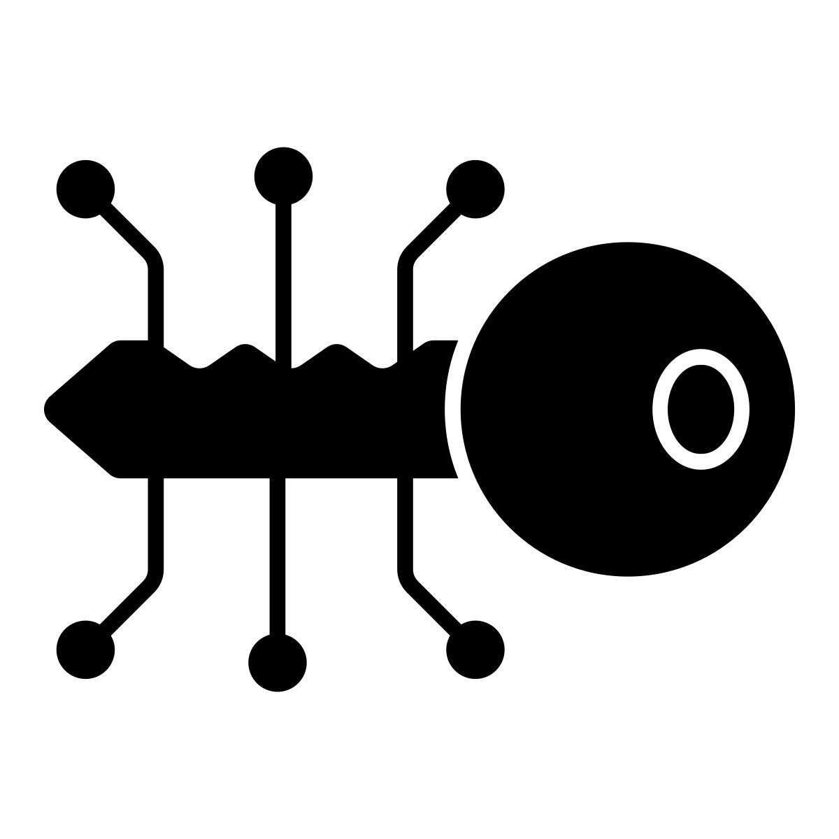 digitaler schlüssel icon