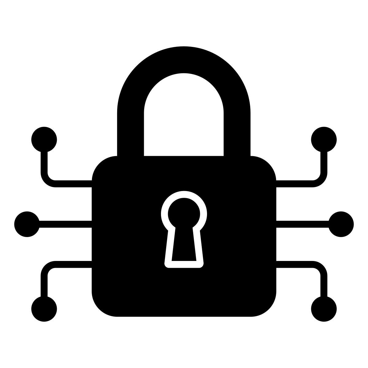 digital lock icon