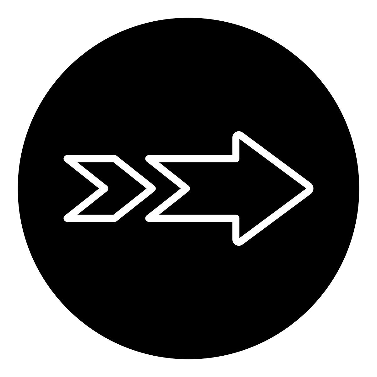 direction arrow icon