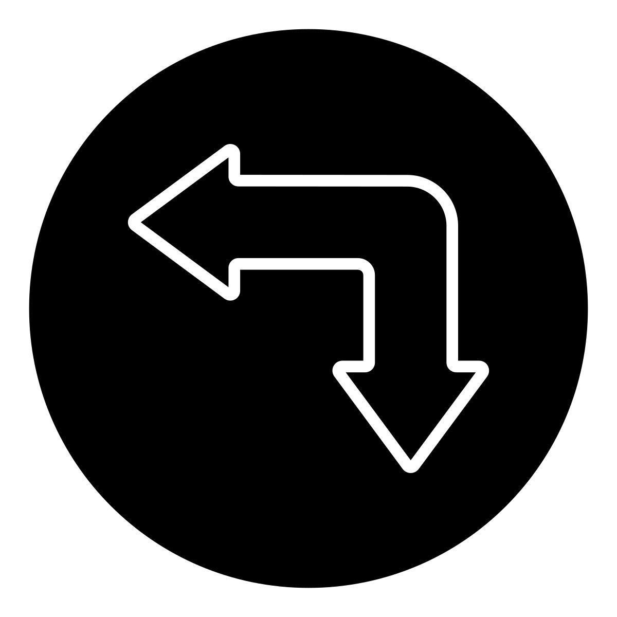 direction arrow icon