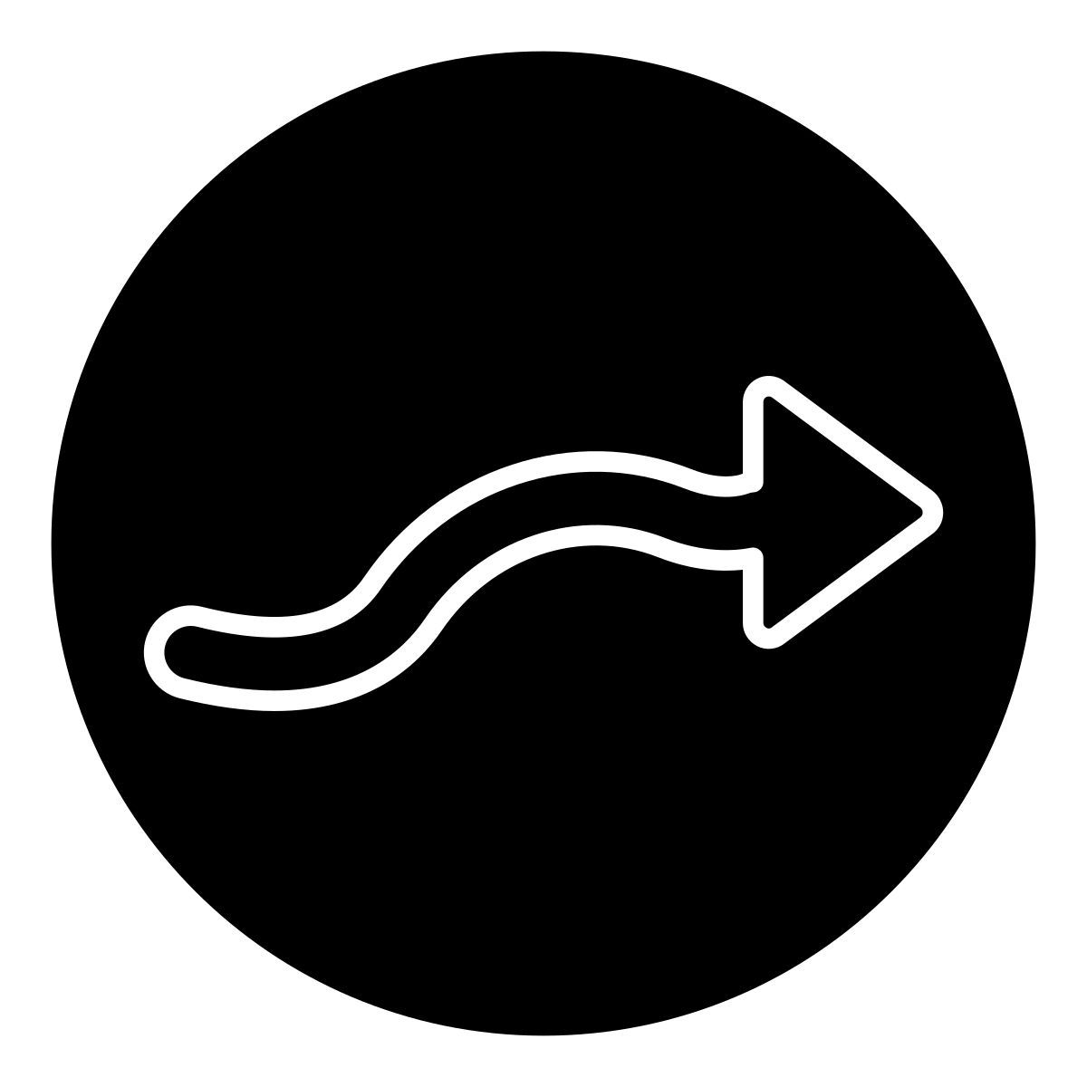 direction arrow icon