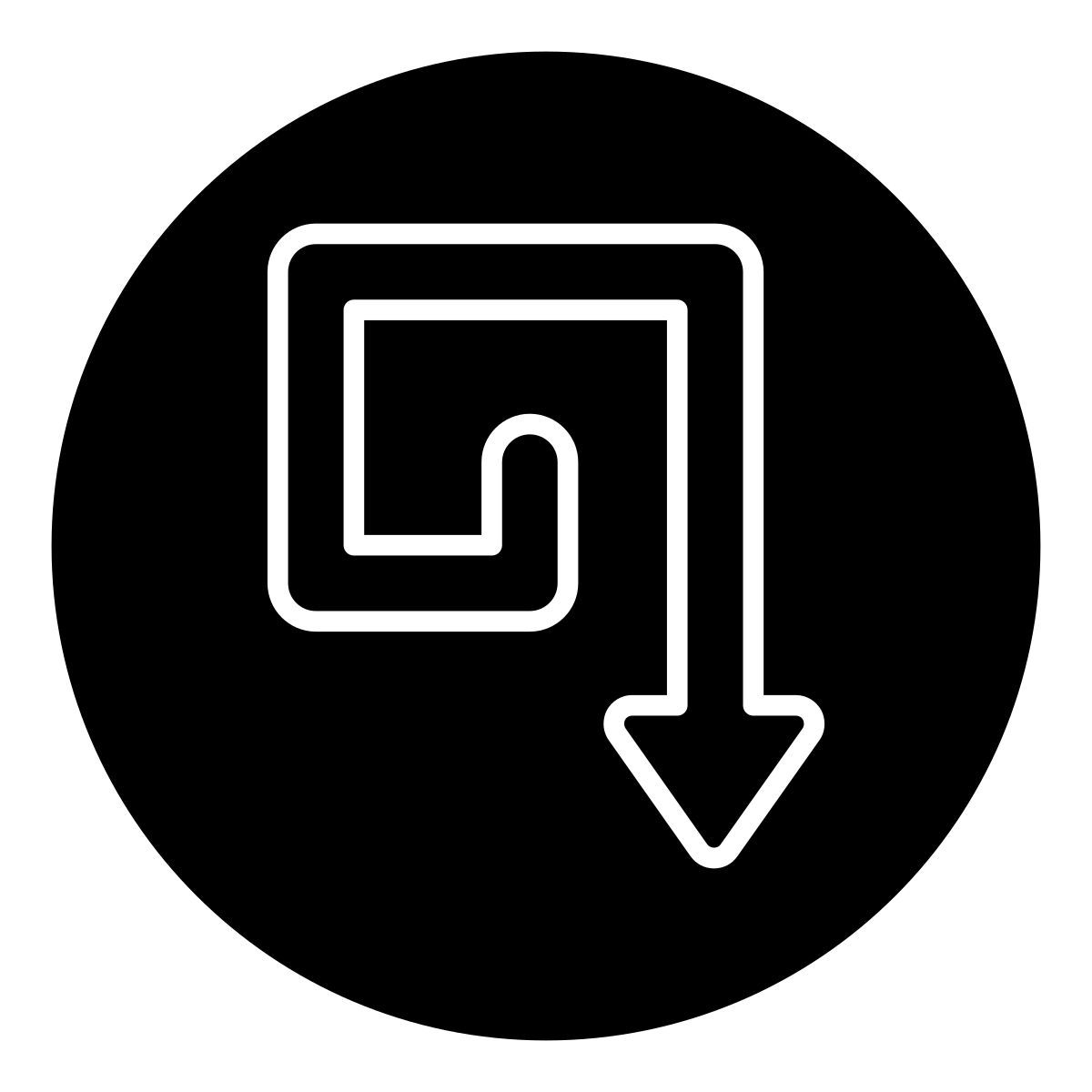 direction arrow icon