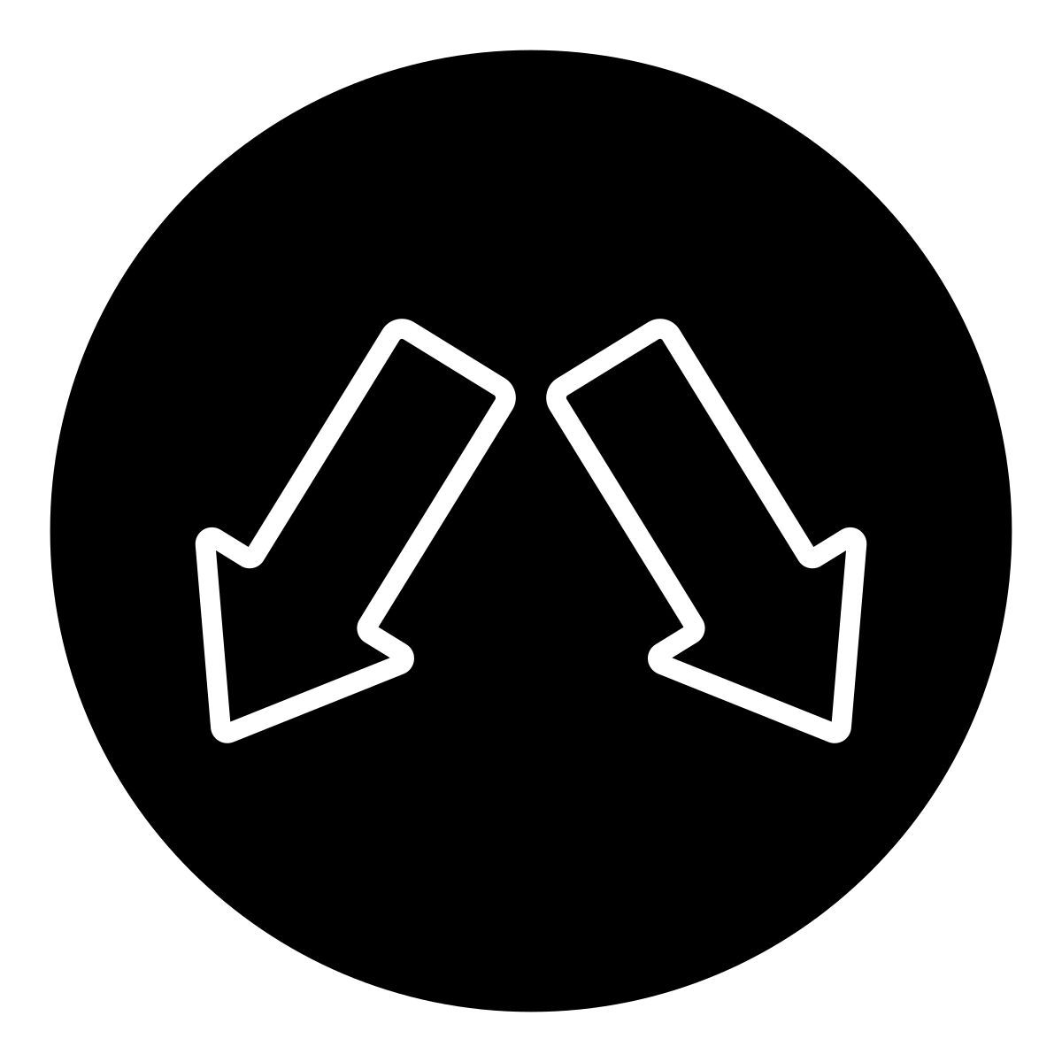 direction arrow icon