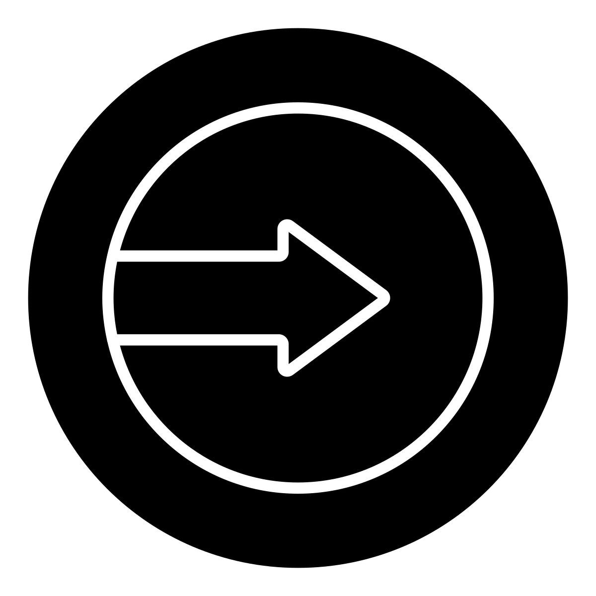 direction arrow icon