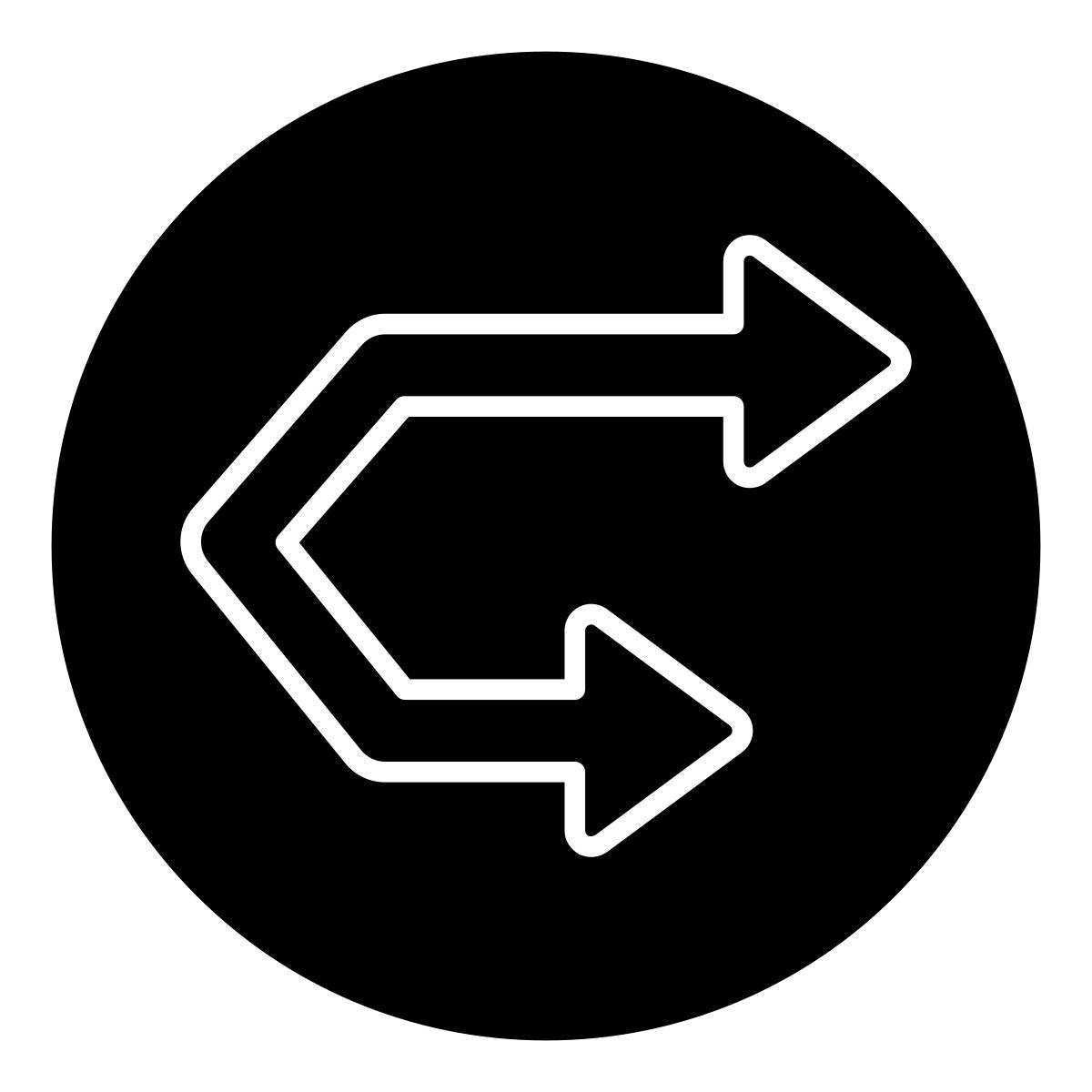 direction arrow icon