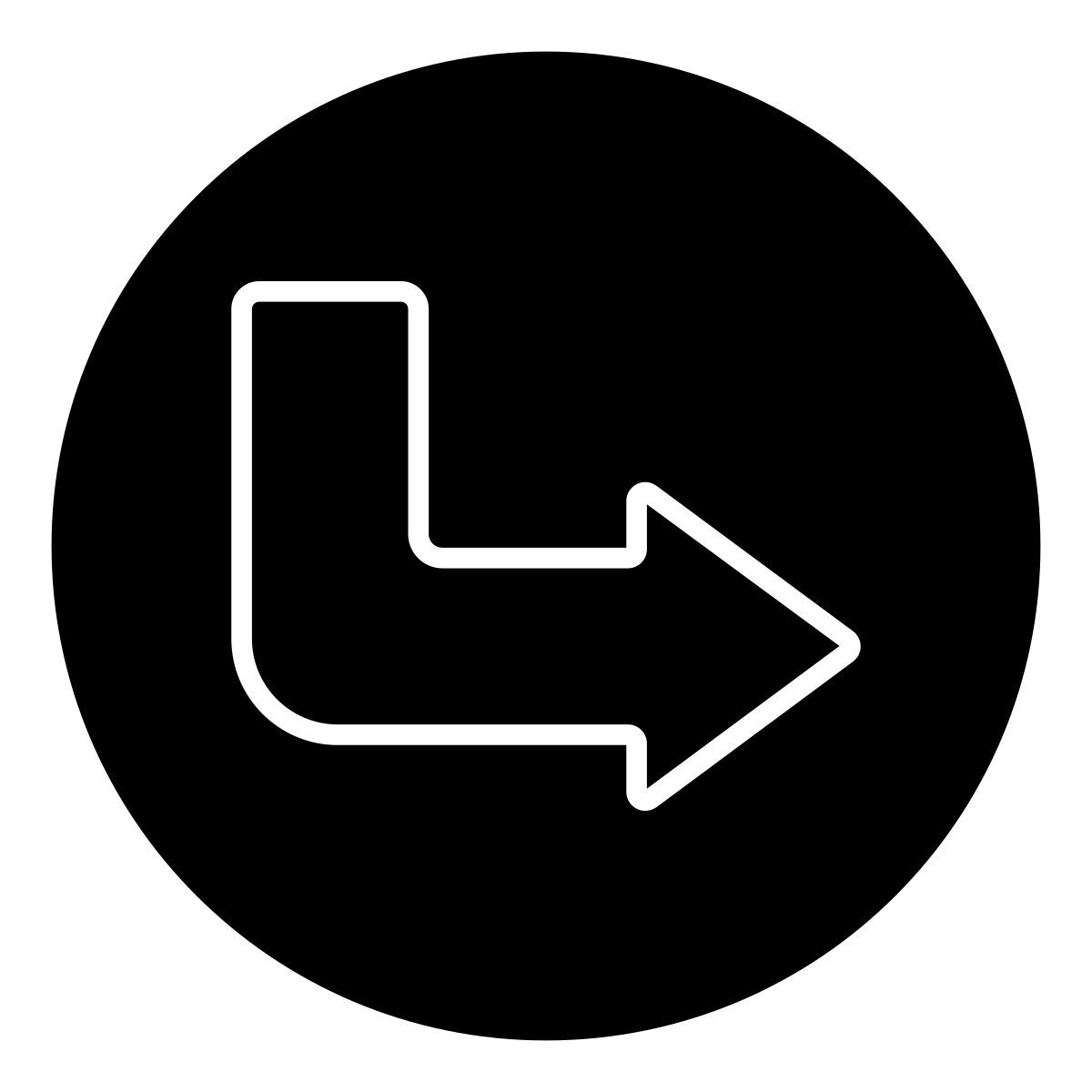 direction arrow icon