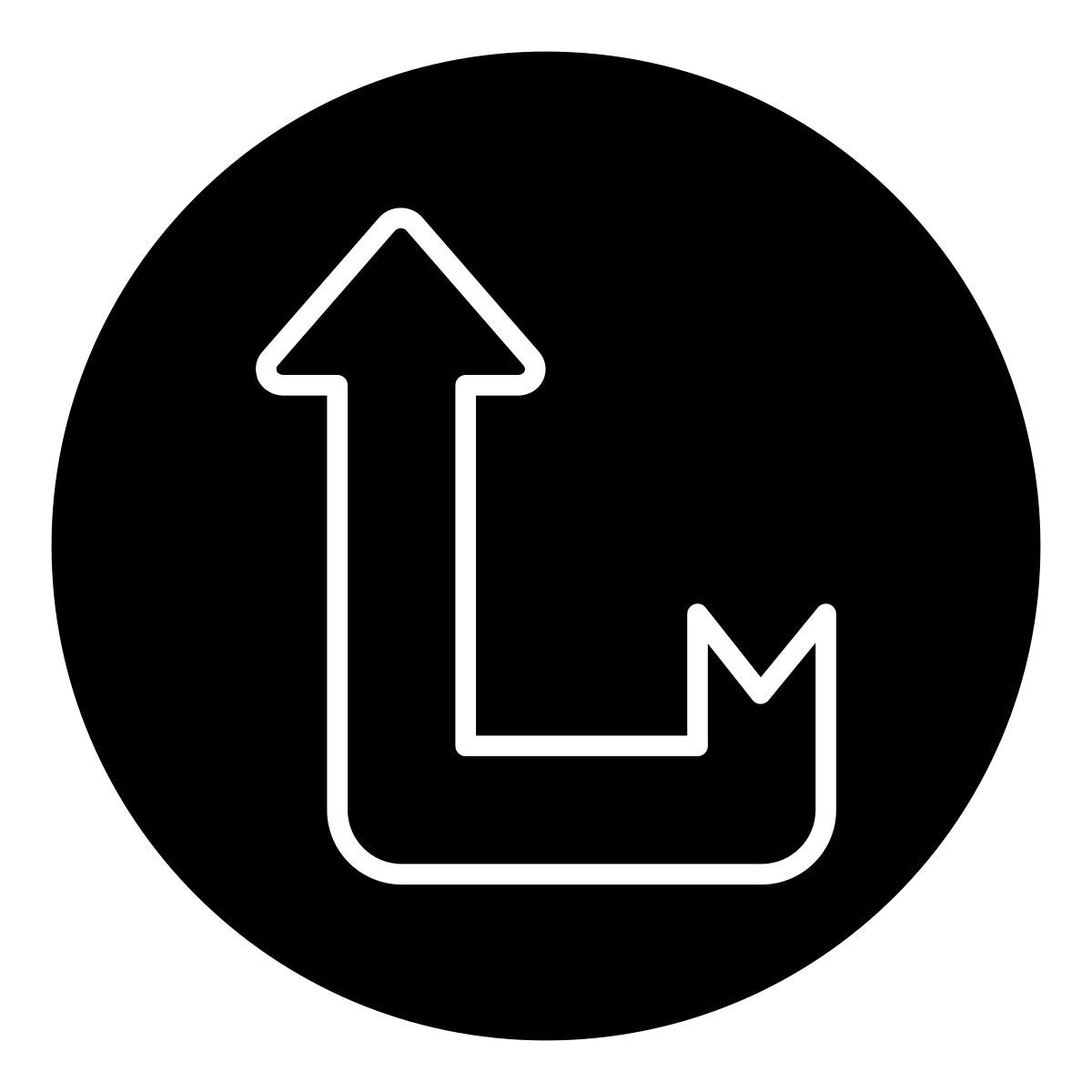 direction arrow icon