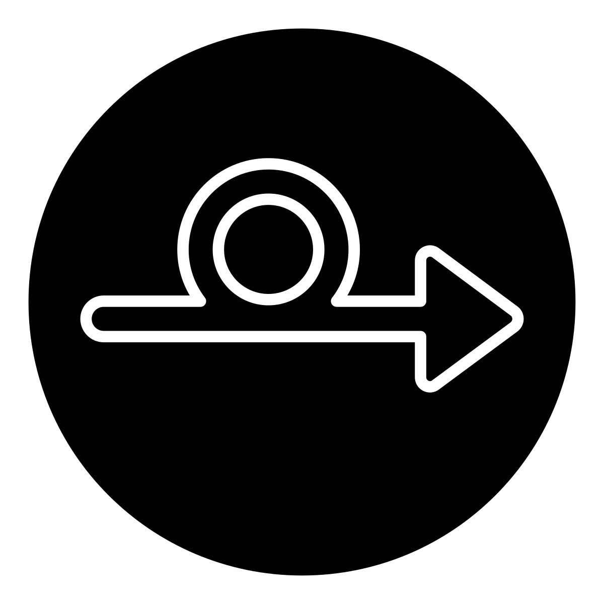 direction arrow icon