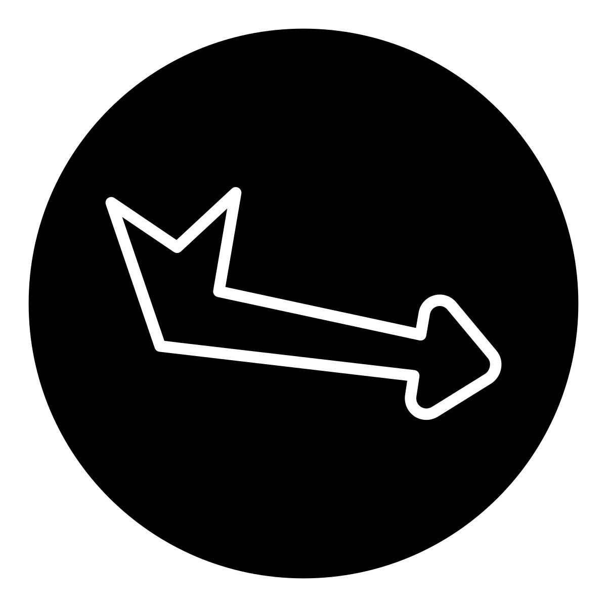 direction arrow icon