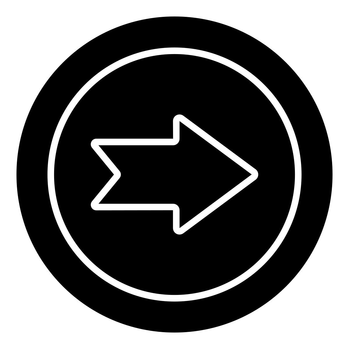 direction arrow icon