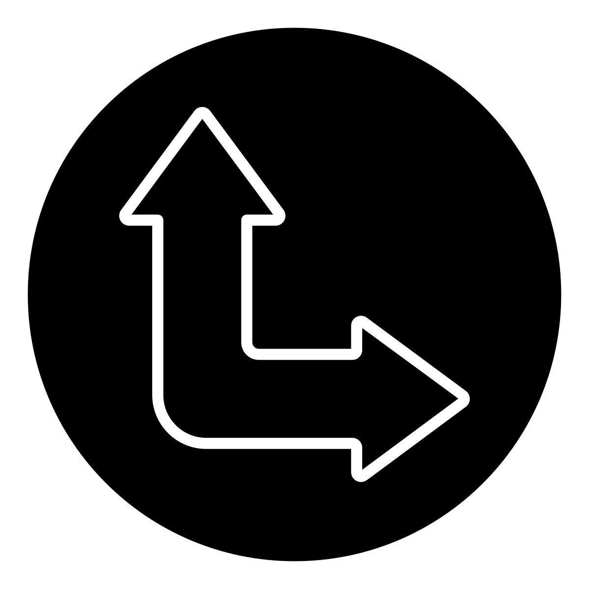 direction arrow icon