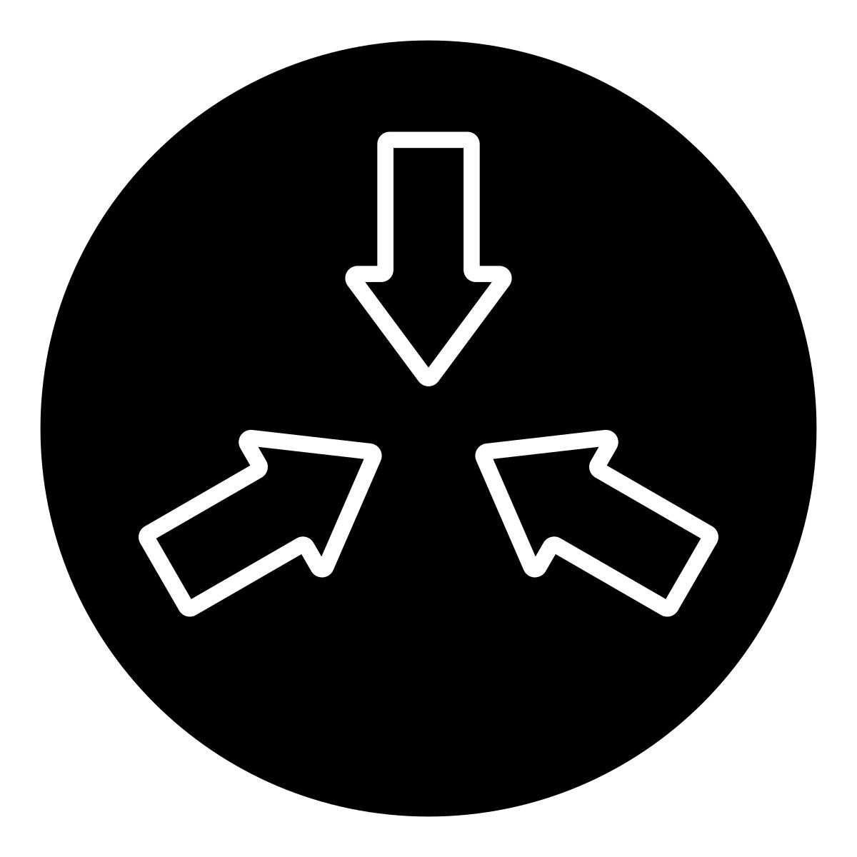 flèche de direction icon