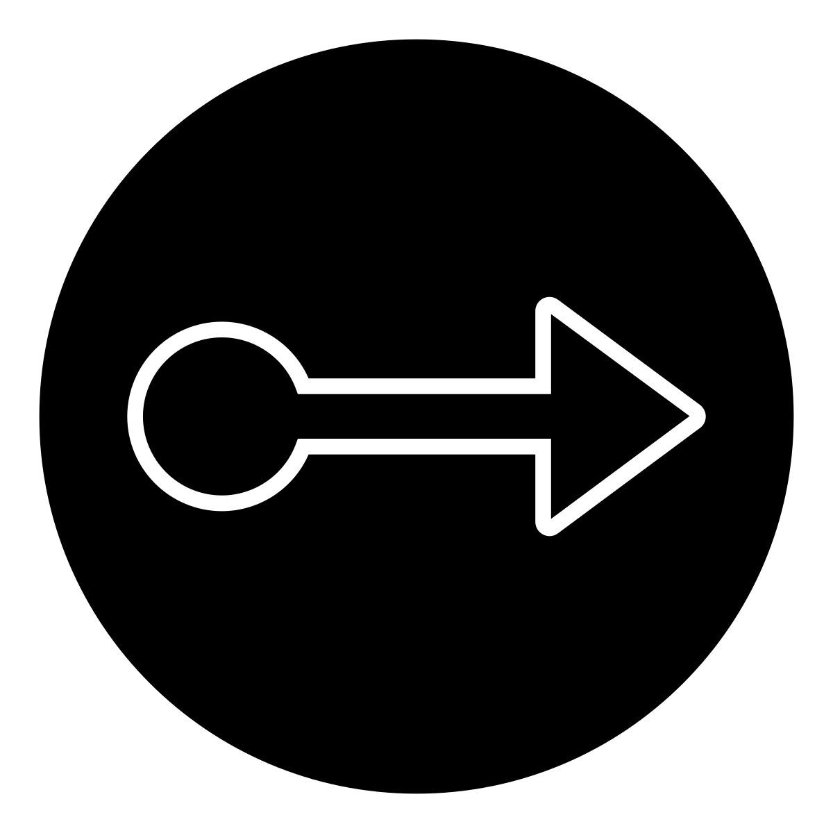 direction arrow icon