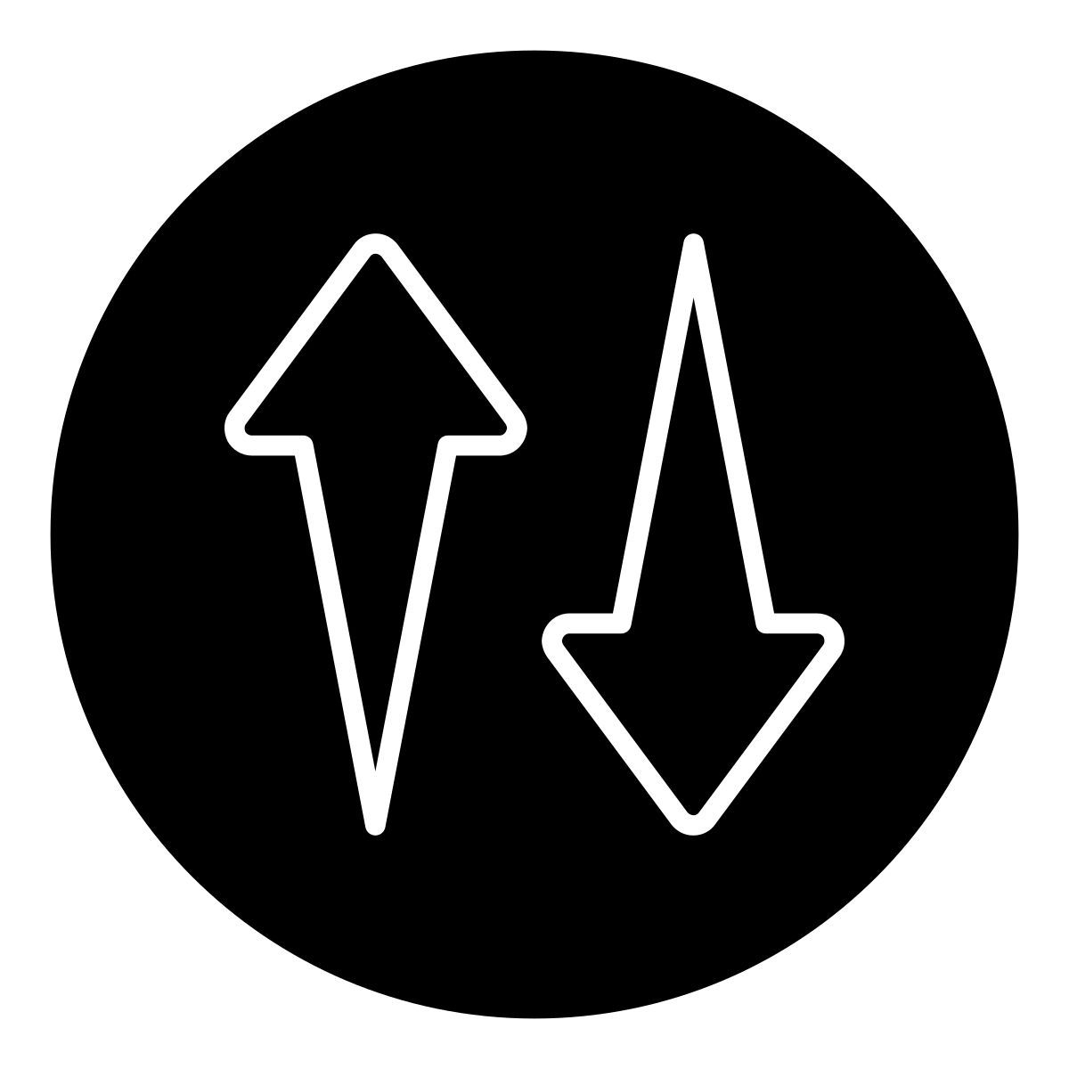 direction arrow icon