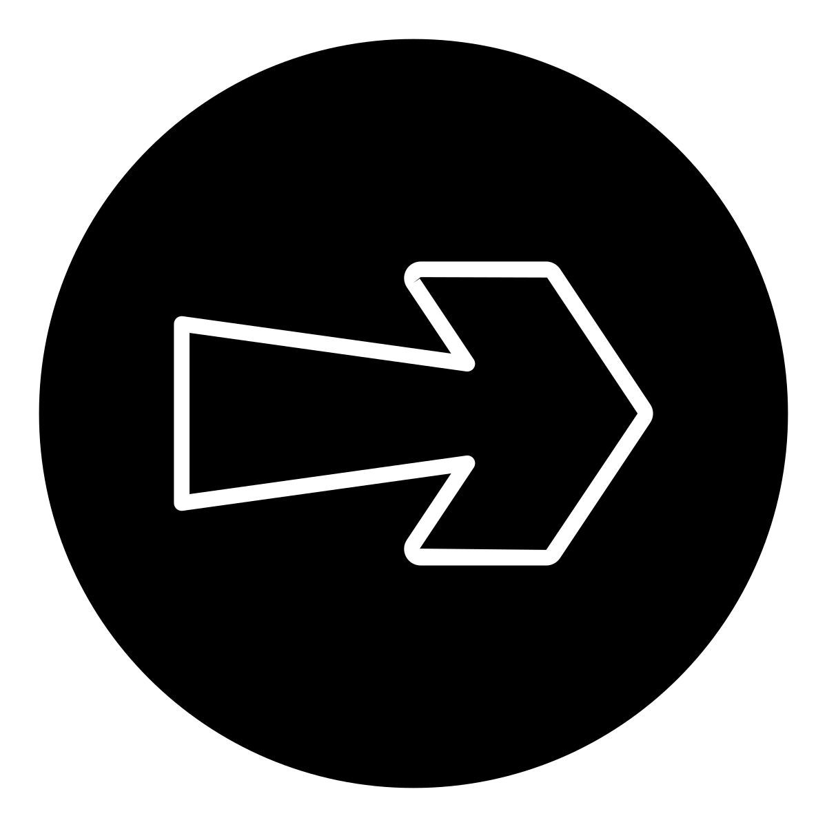 flèche de direction icon