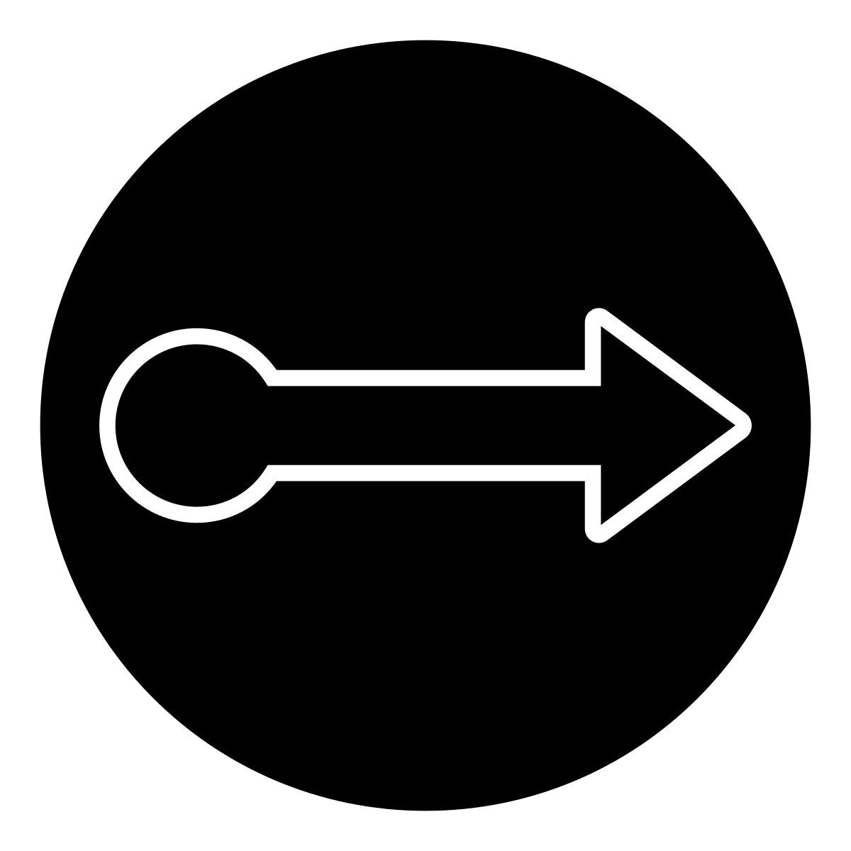 direction arrow icon