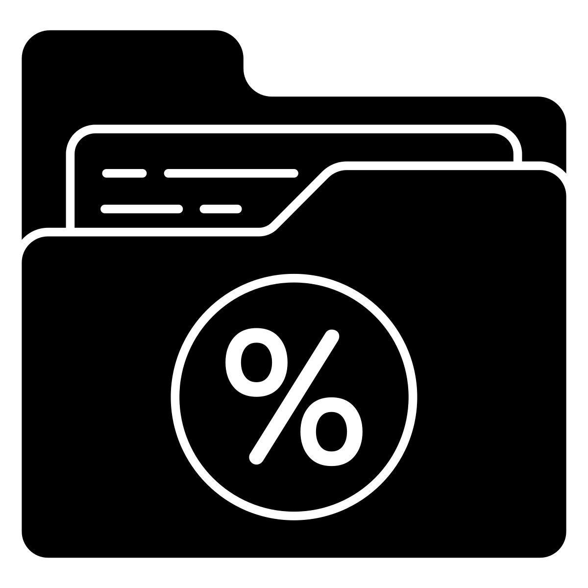 Discount Folder icon