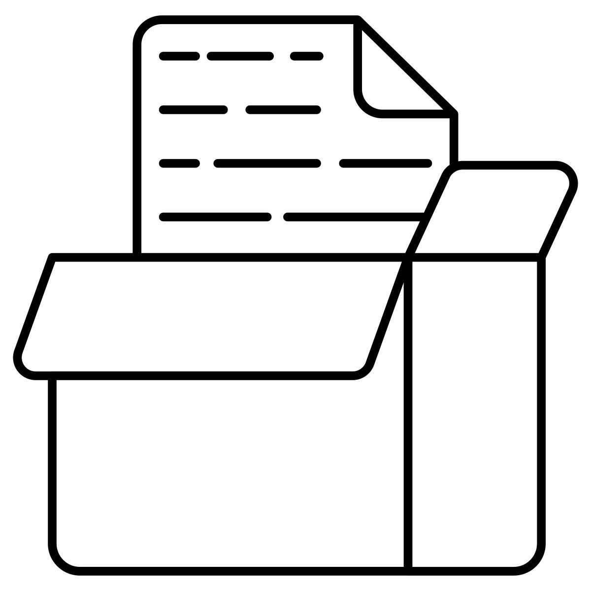 boîte à documents icon