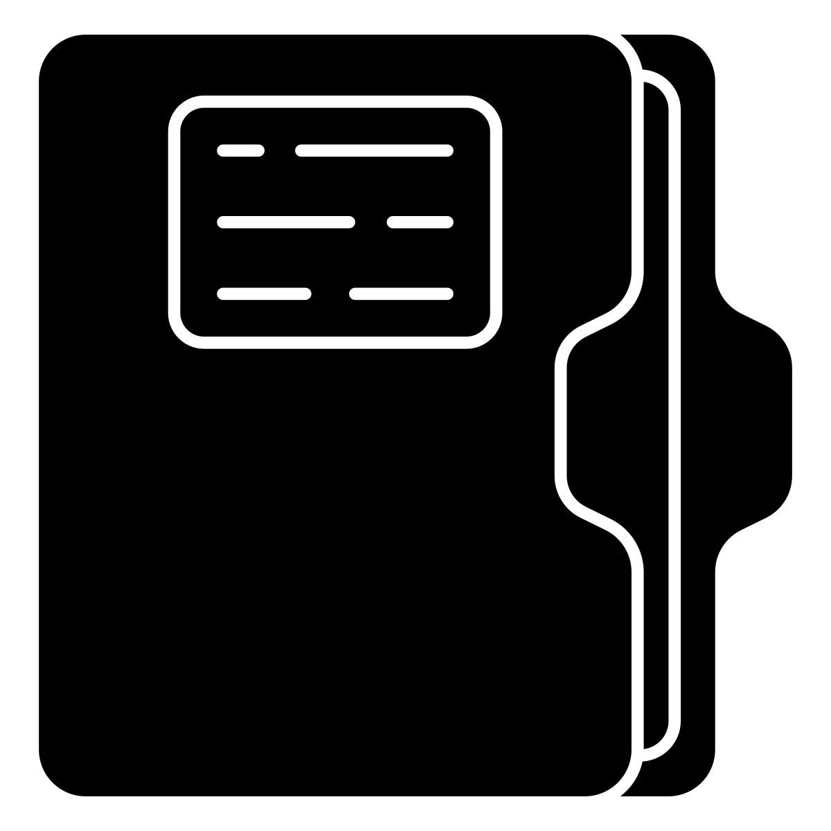 porte documents icon