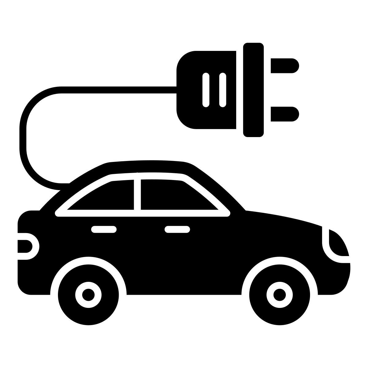 electric car icon