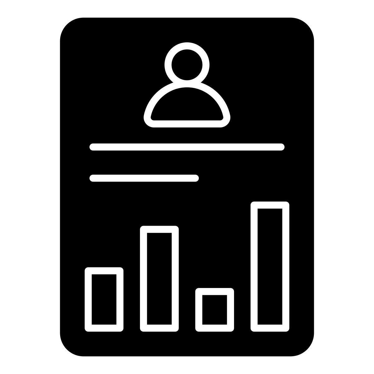 employee performance report icon