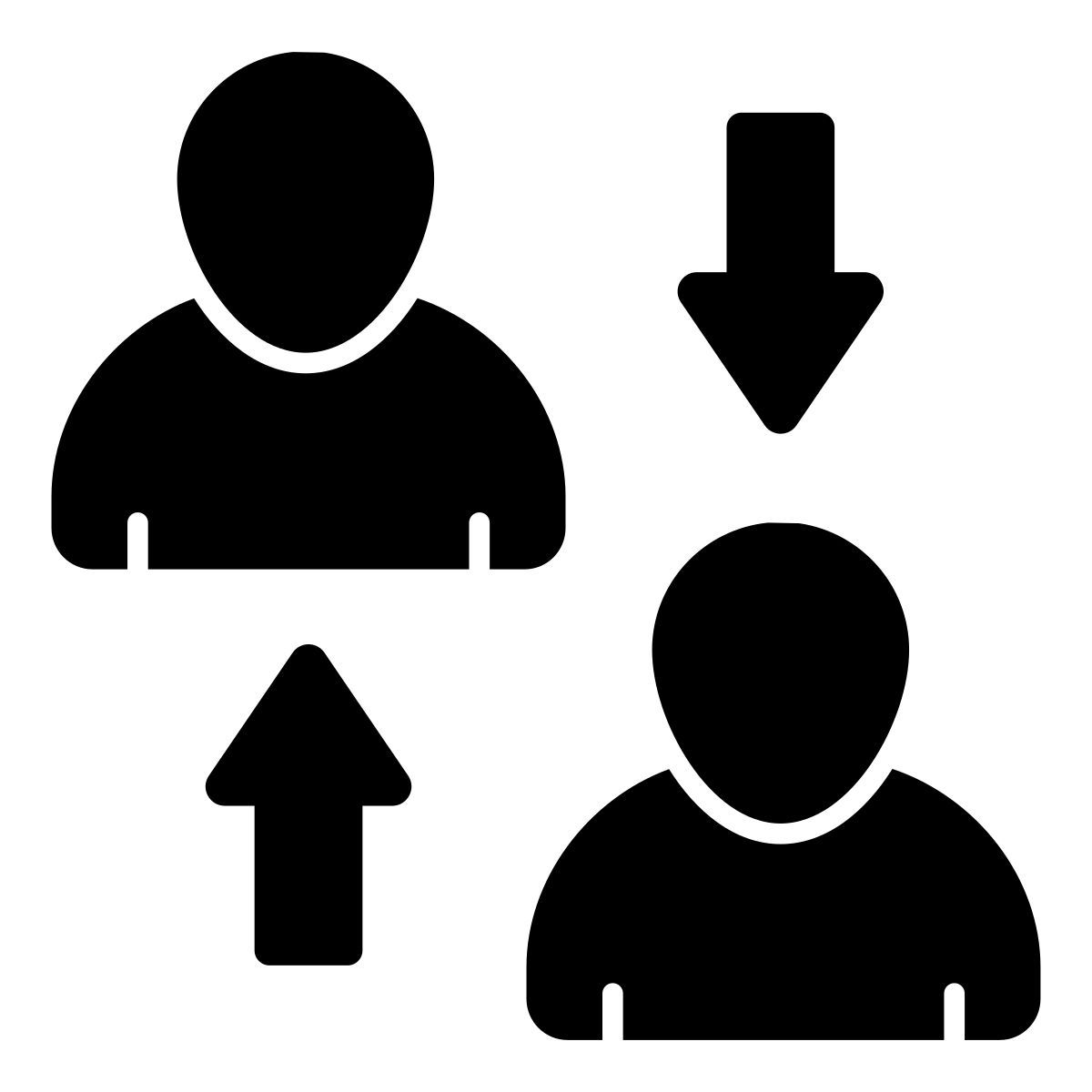 employee transfer icon