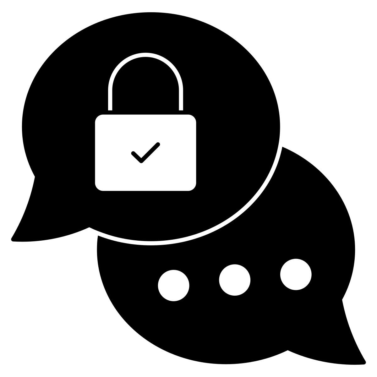 encrypted chat icon
