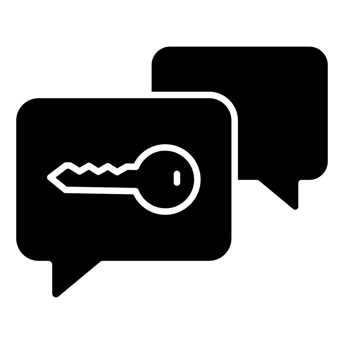 encrypted chat icon