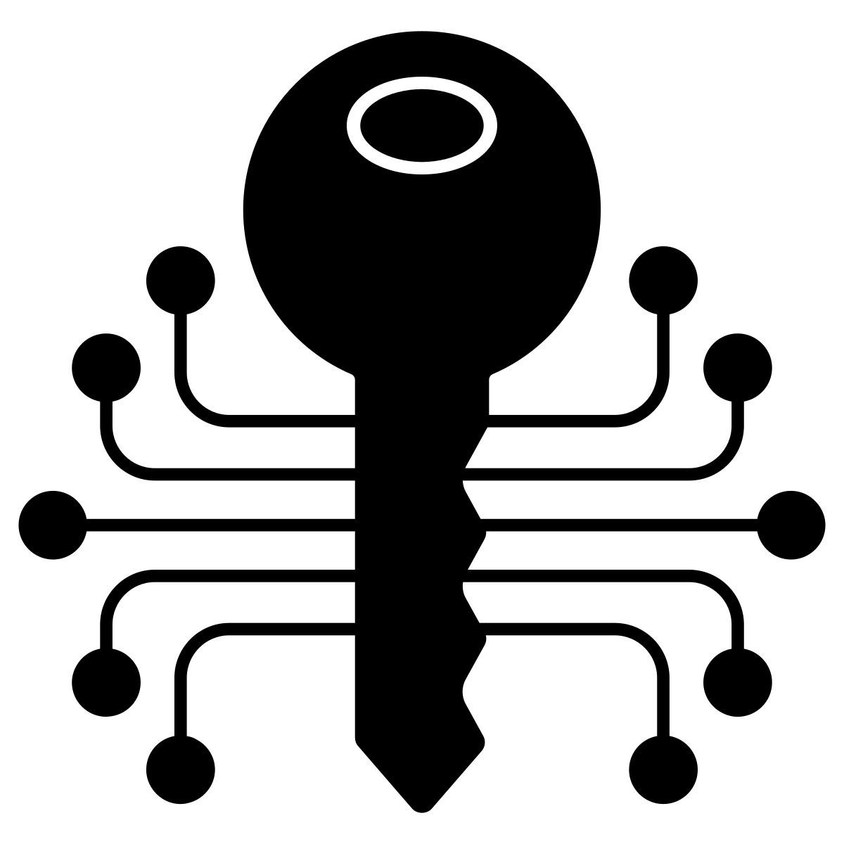 암호화된 키 icon