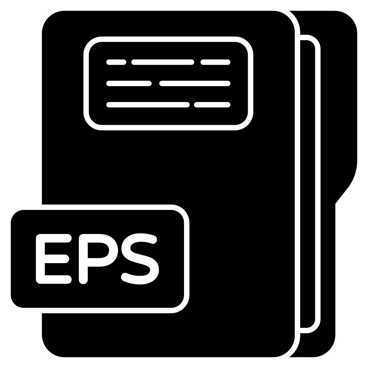 archivo eps icon