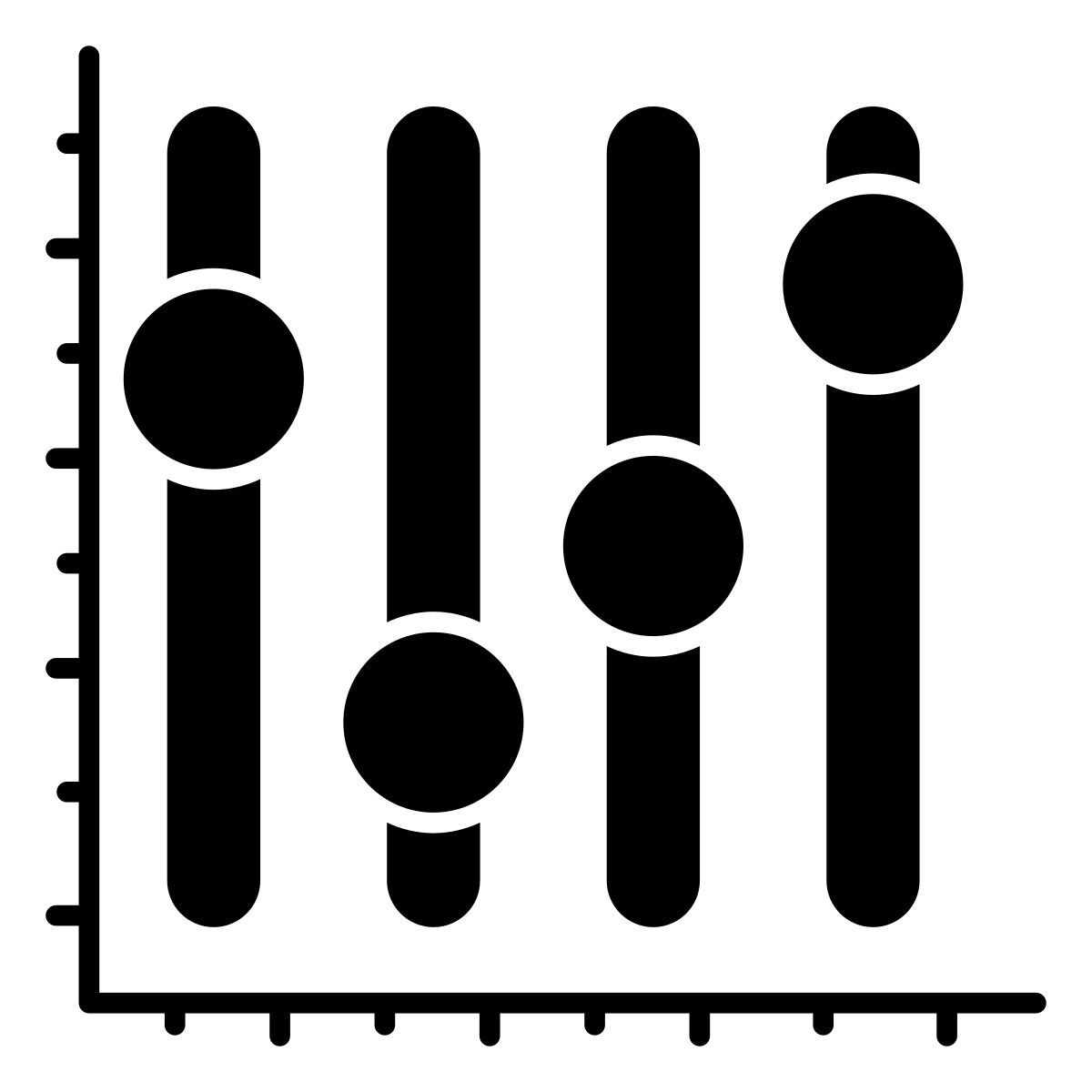 equalizer chart icon