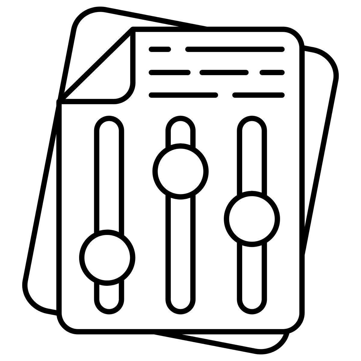 fichier d'égalisation icon