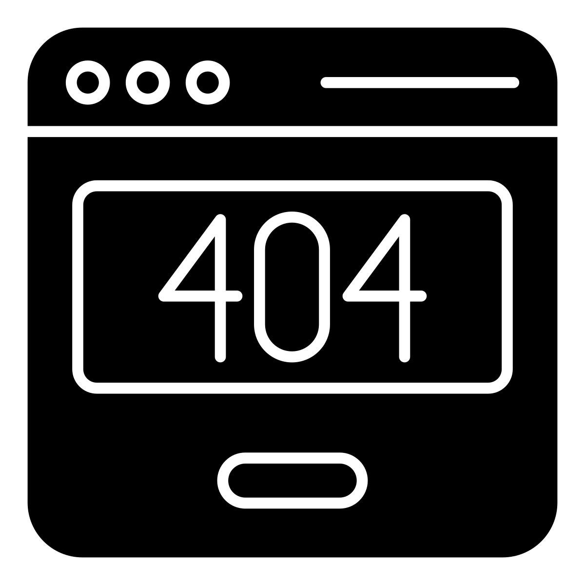 error 404 icon