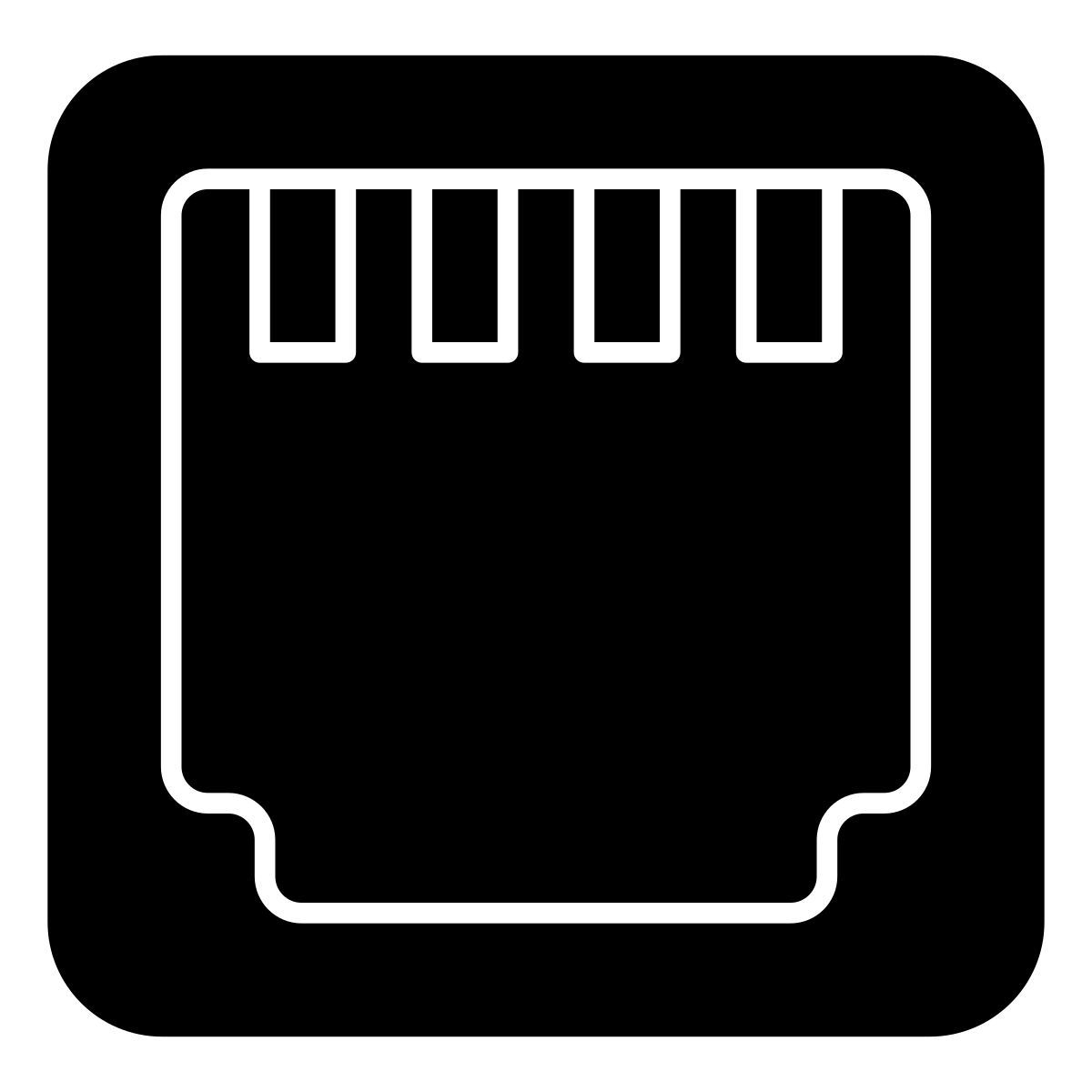 ethernet port icon