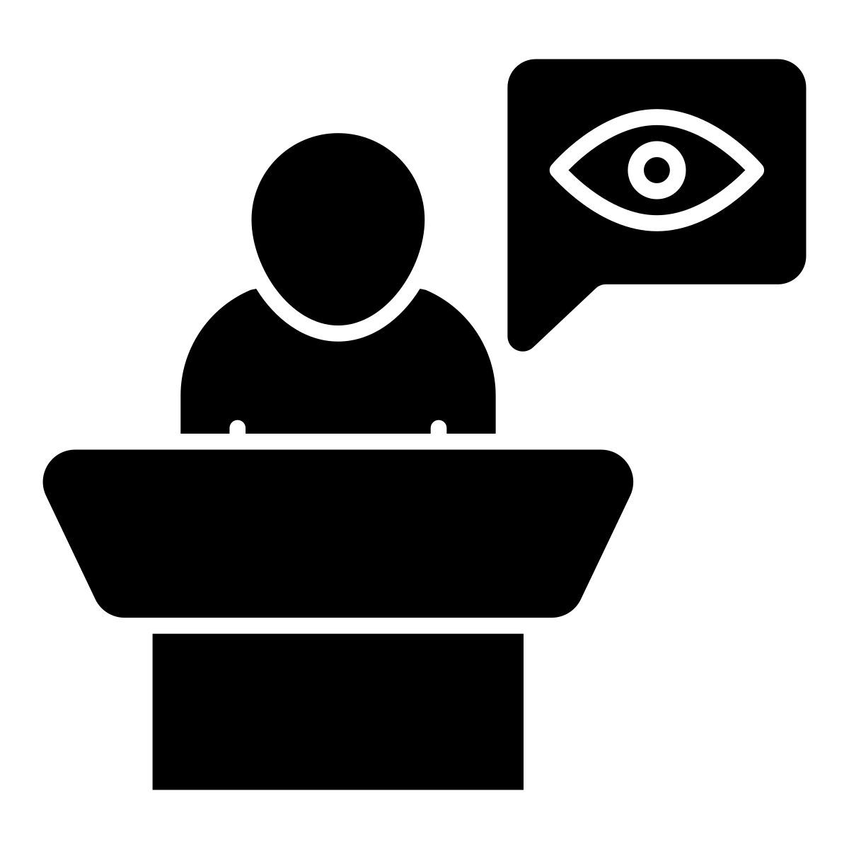 Testigo ocular icon