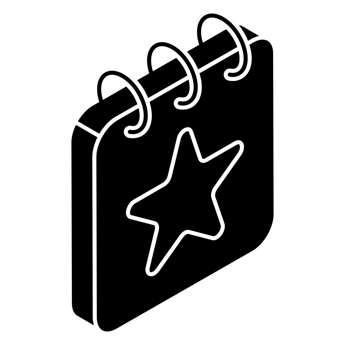 favorite calendar icon