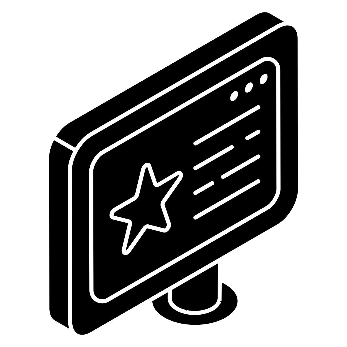 favorite website icon