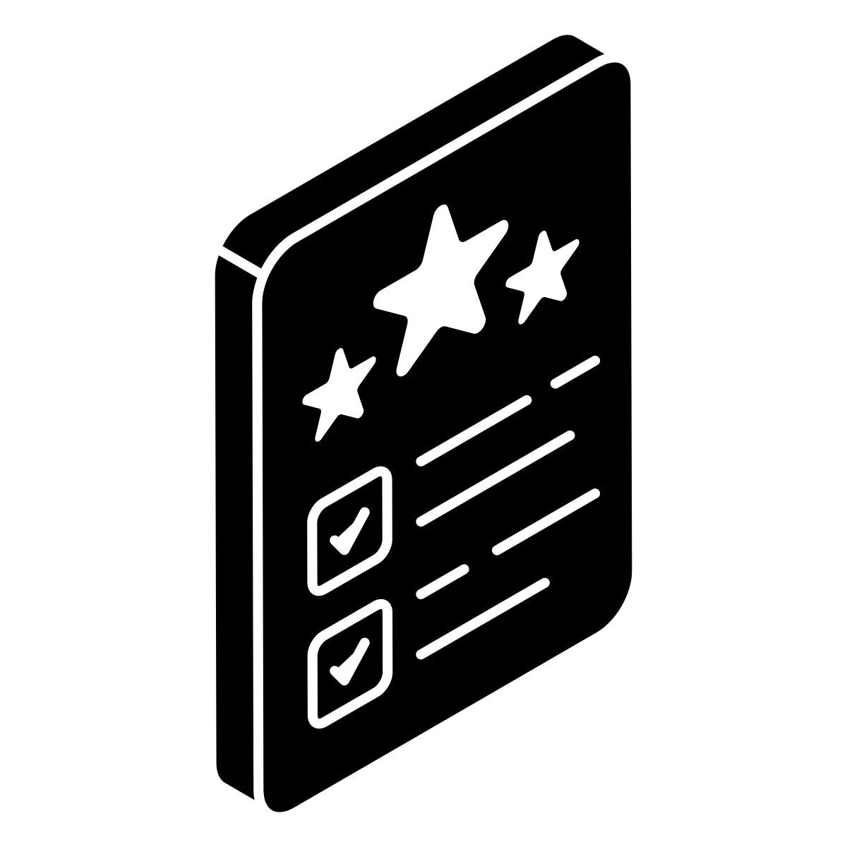 modulo di feedback icon