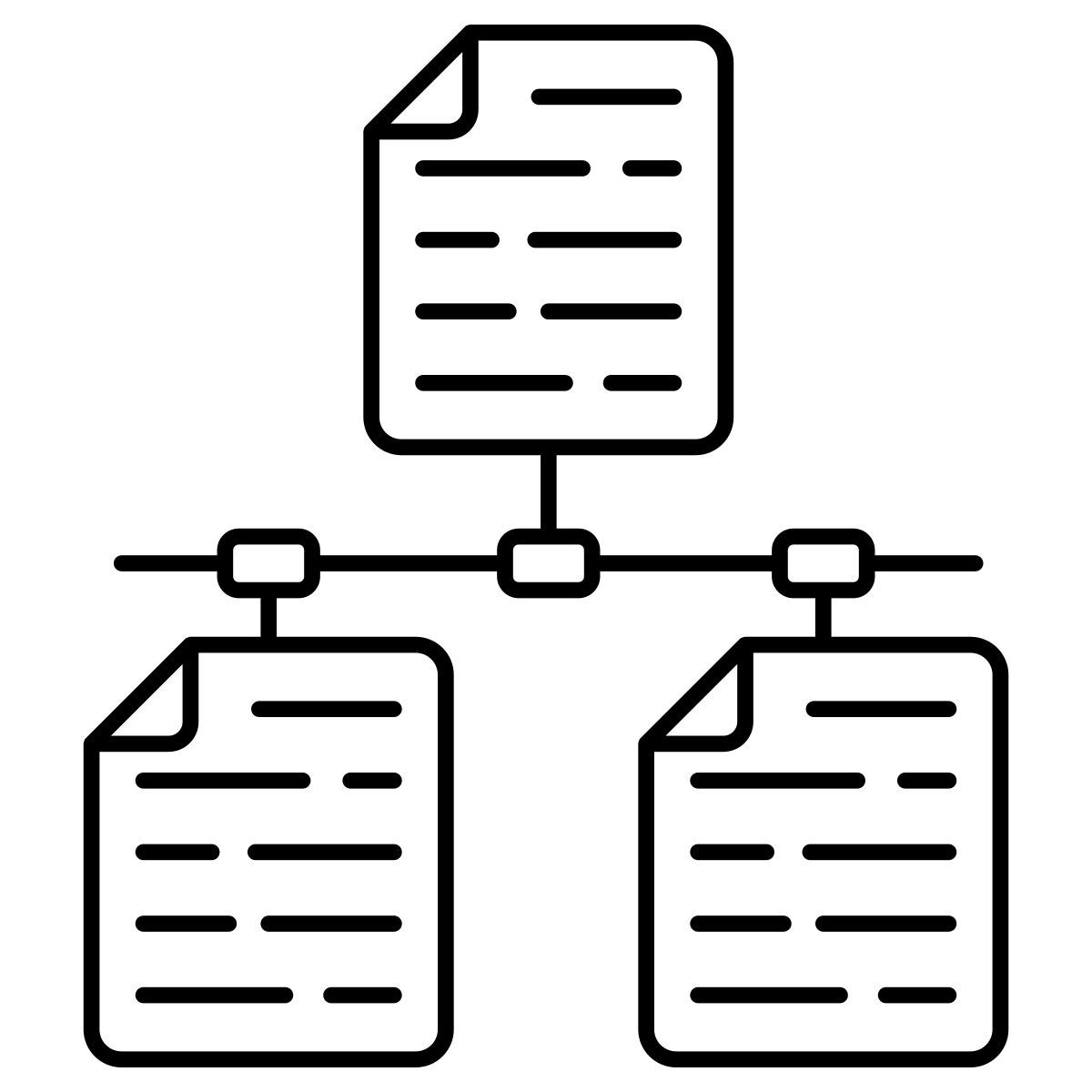 rete di file icon