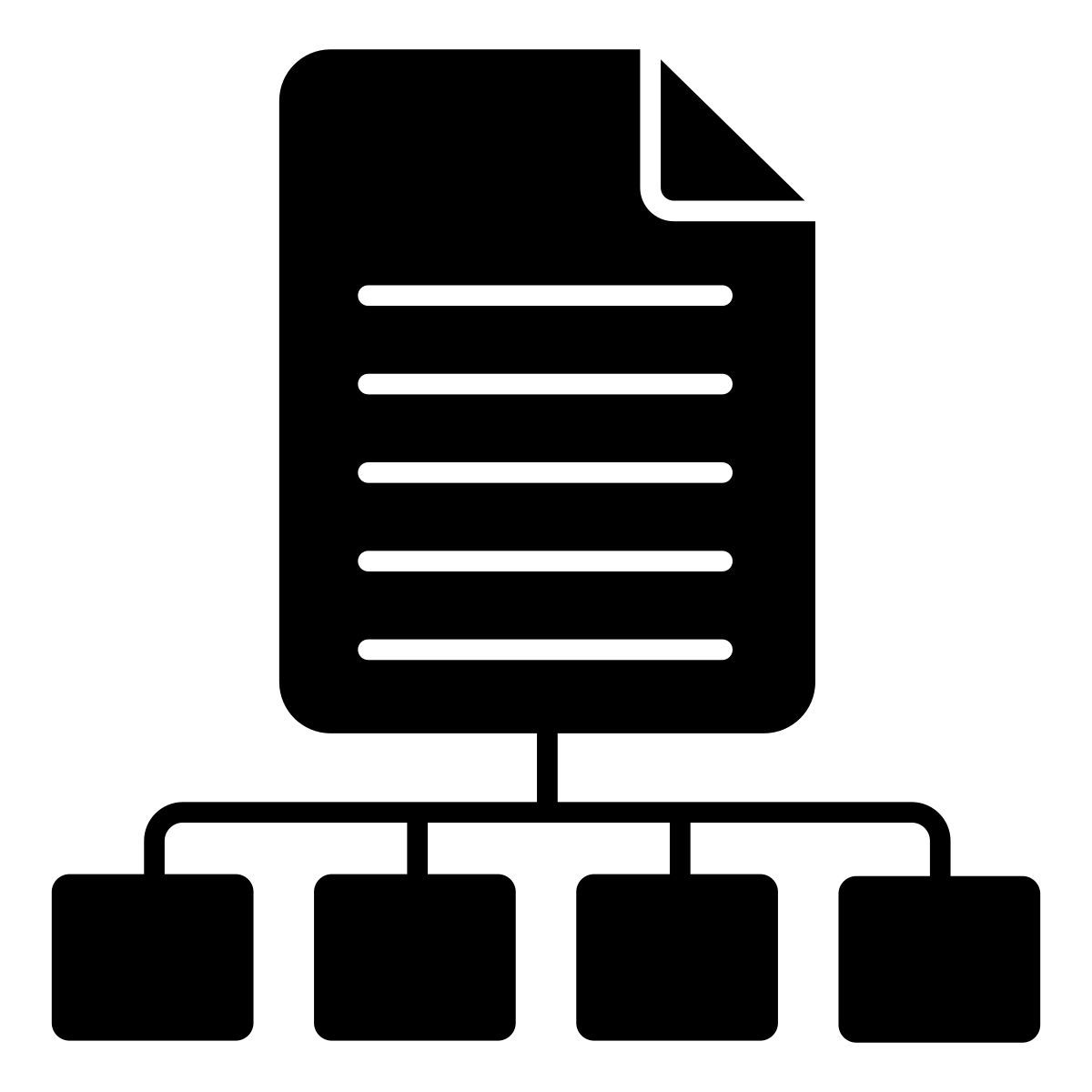 Rete di file icon