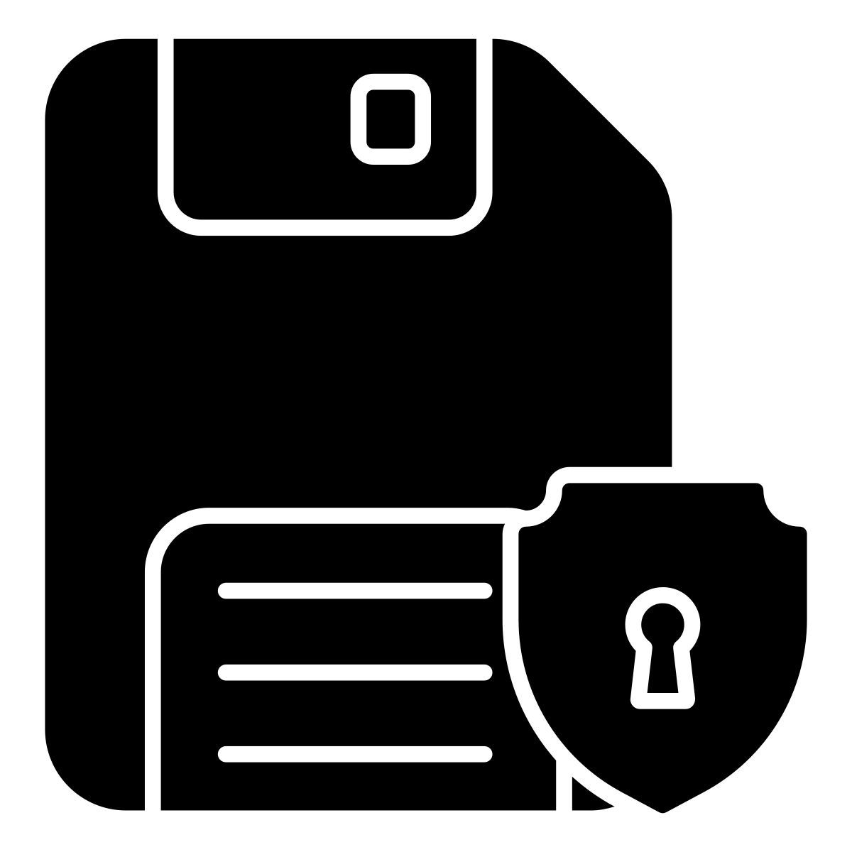 floppy security icon