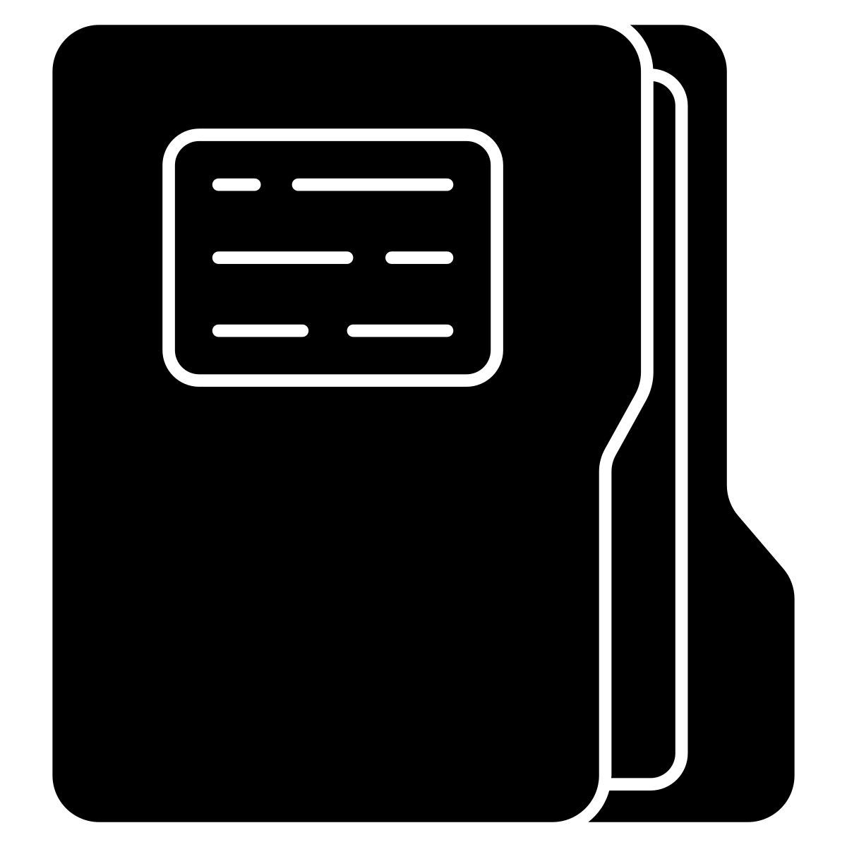 ordnerhülle icon