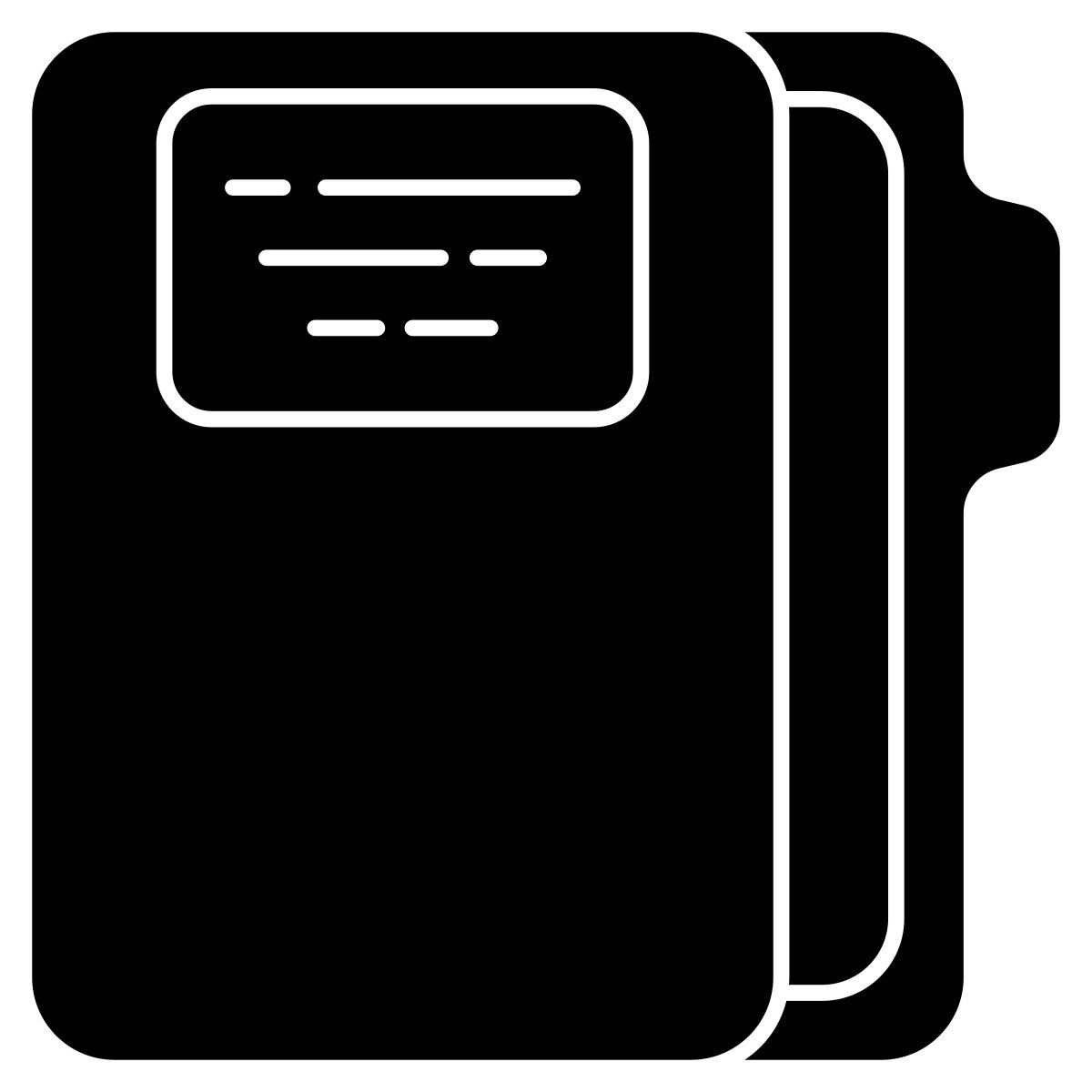 ordnerhülle icon